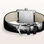 Tank Louis Small Model | 22mm, 18K White Gold, Alligator Leather Strap