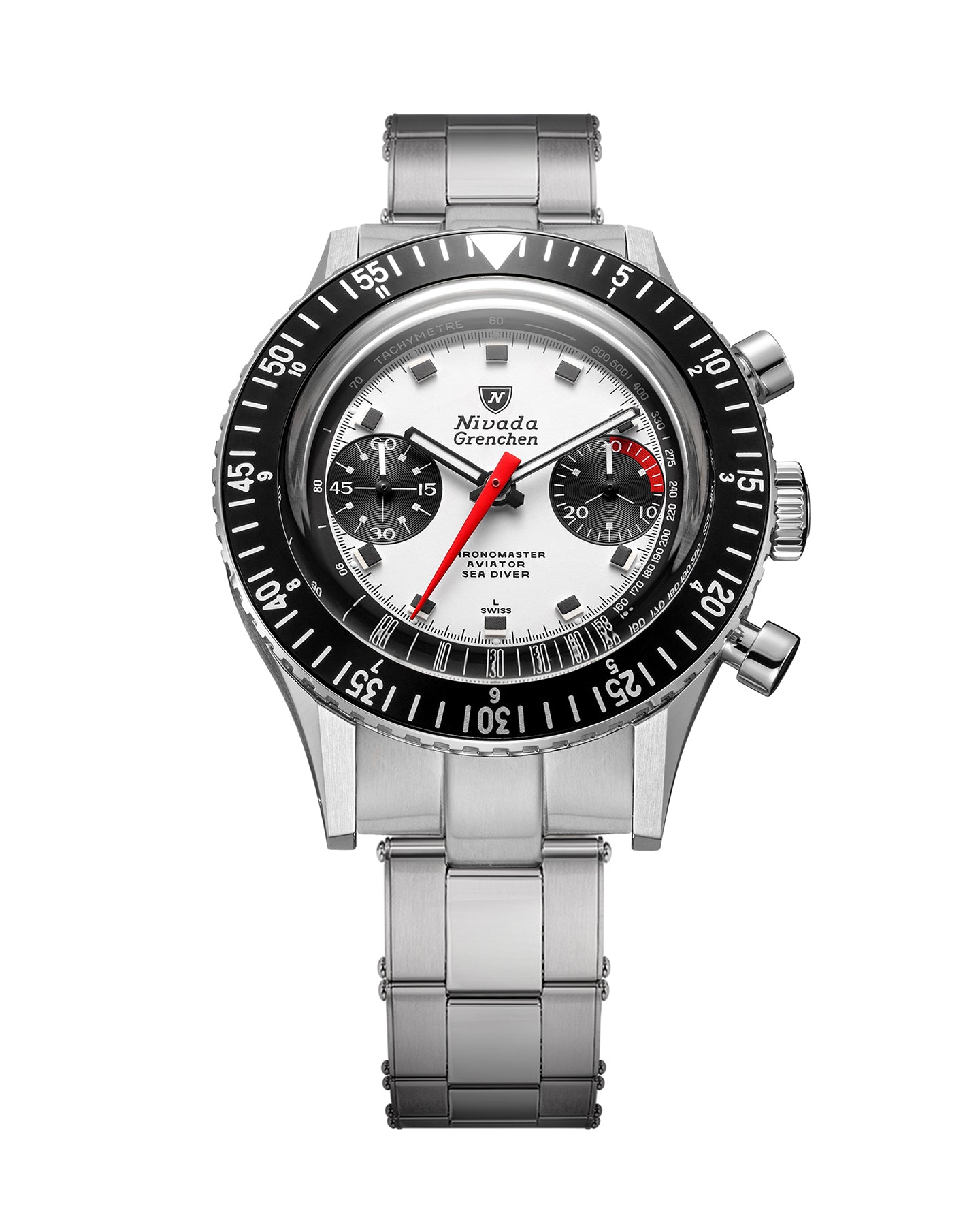 Chronomaster Panda | 38mm, Mens Watch