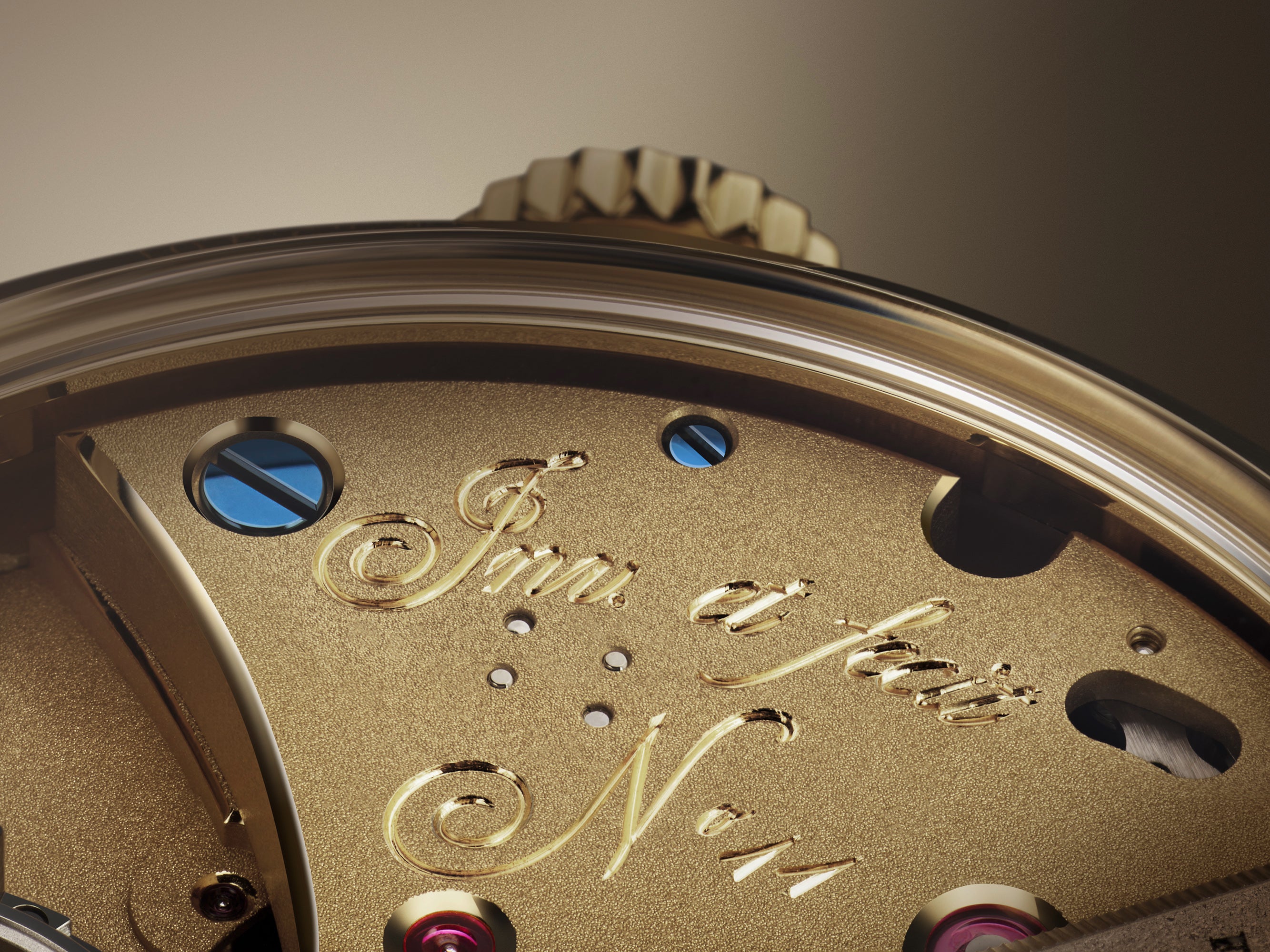 Constant Force Tourbillon 11 Yellow Gold Back Close Up