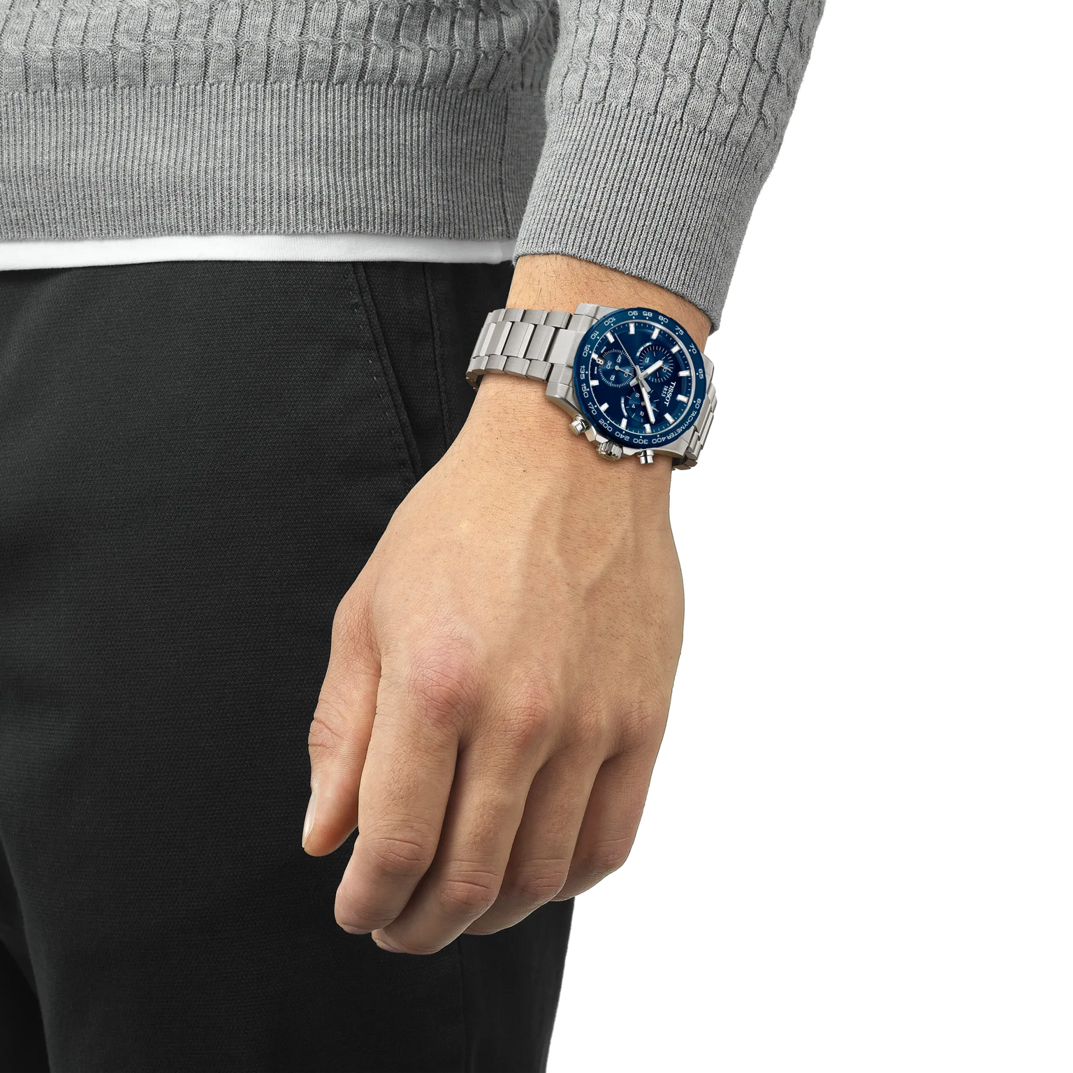 SuperSport Chrono 42 Blue | 42mm, Stainless Steel