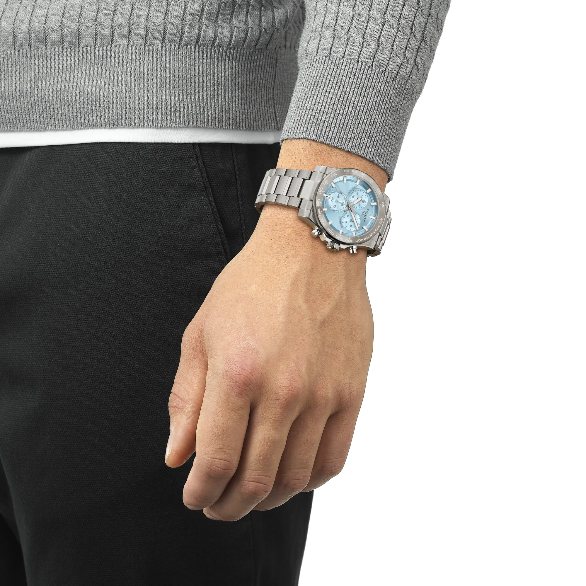 SuperSport Chrono 42 Ice Blue | 42mm, Stainless Steel