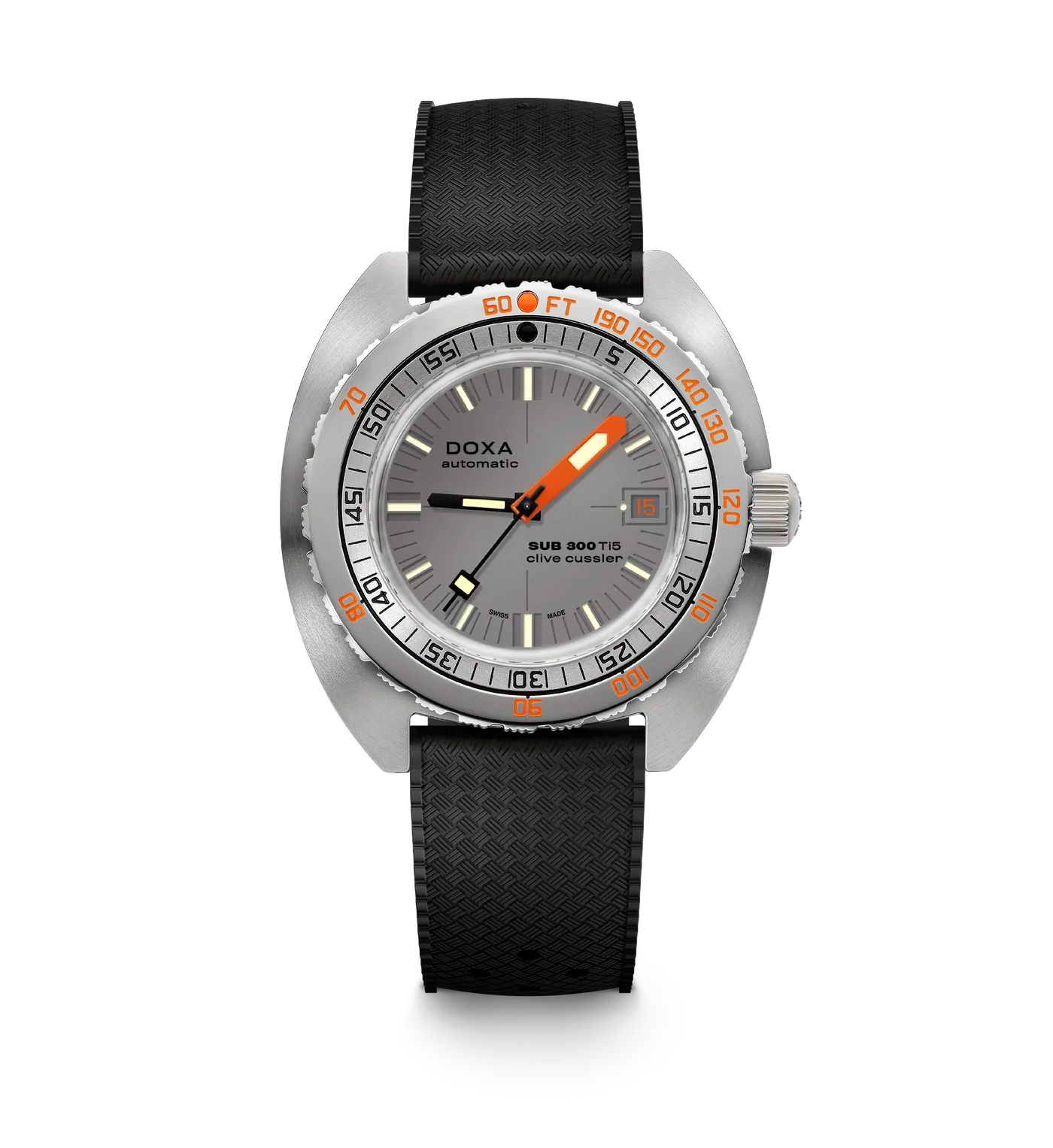 SUB 300 Ti5 Clive Cussler | 42mm, Titanium, Men's Watch
