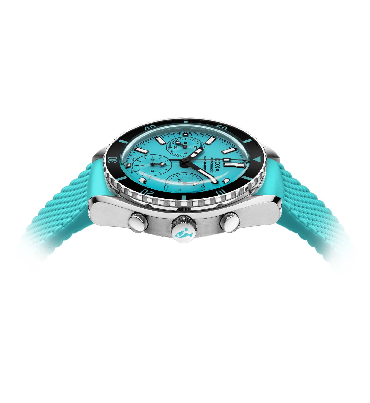 SUB 200 C-Graph Aquamarine Side