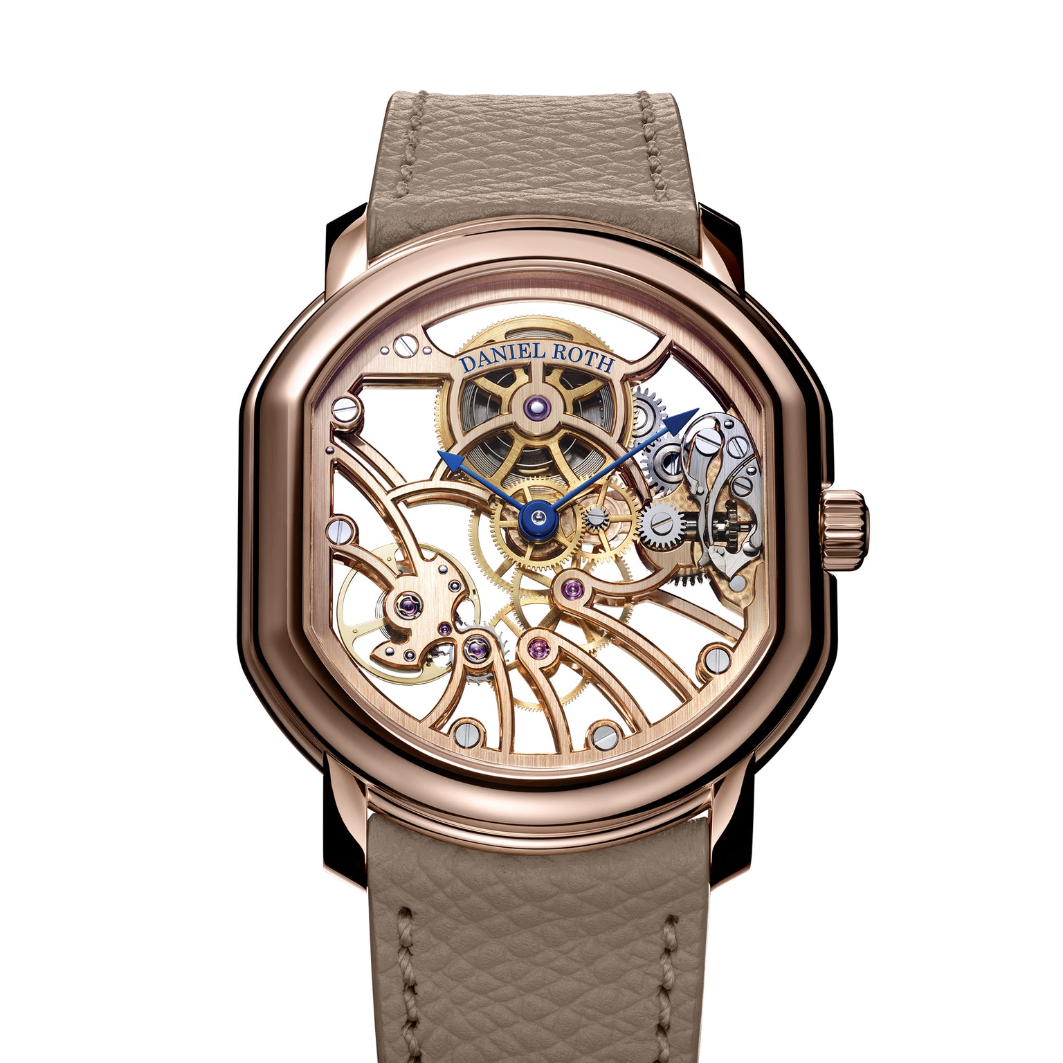 Extra Plat Rose Gold Skeleton | 38mm, Rose Gold, Men's Watch