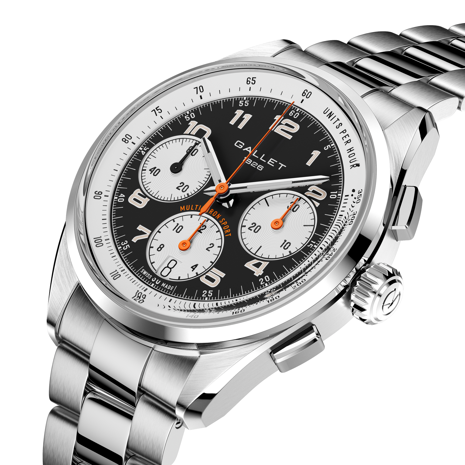 Multichron Sport | 41mm, Steel Case, Steel Strap