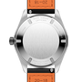 Flying Officer | 40mm, Steel Case, Black Fabric Strap