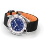 Flying Officer | 40mm, Steel Case, Black Fabric Strap