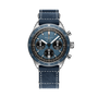 Multichron Pilot | 42mm, Steel Case, Blue Leather Field Strap