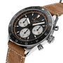 Multichron Pilot | 42mm, Steel Case, Brown Leather Field Strap