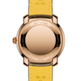 Back face of brown Breitling Lady Premier 36