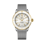 Superocean Heritage 36 | White Sunray Brushed Dial, Steel Mesh Bracelet