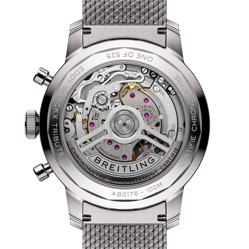 Top Time B01 Eddy Merckx | 41mm, Stainless Steel Strap, Men's Watch