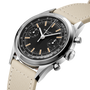 Tribute | 38mm, Steel Case, Beige Fabric Strap