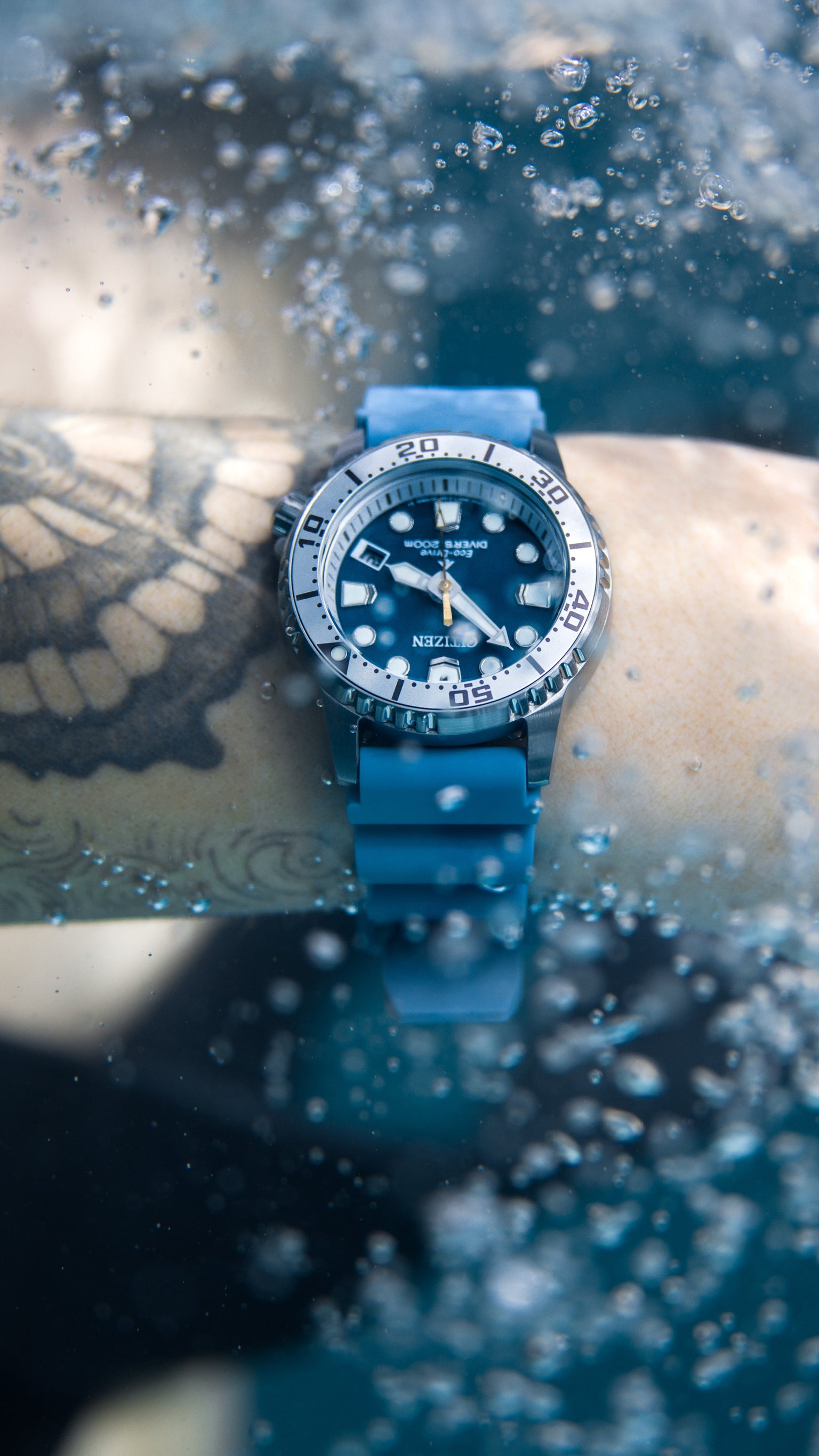 Citizen Dive 4 Steel 36.5 mm Eco Drive