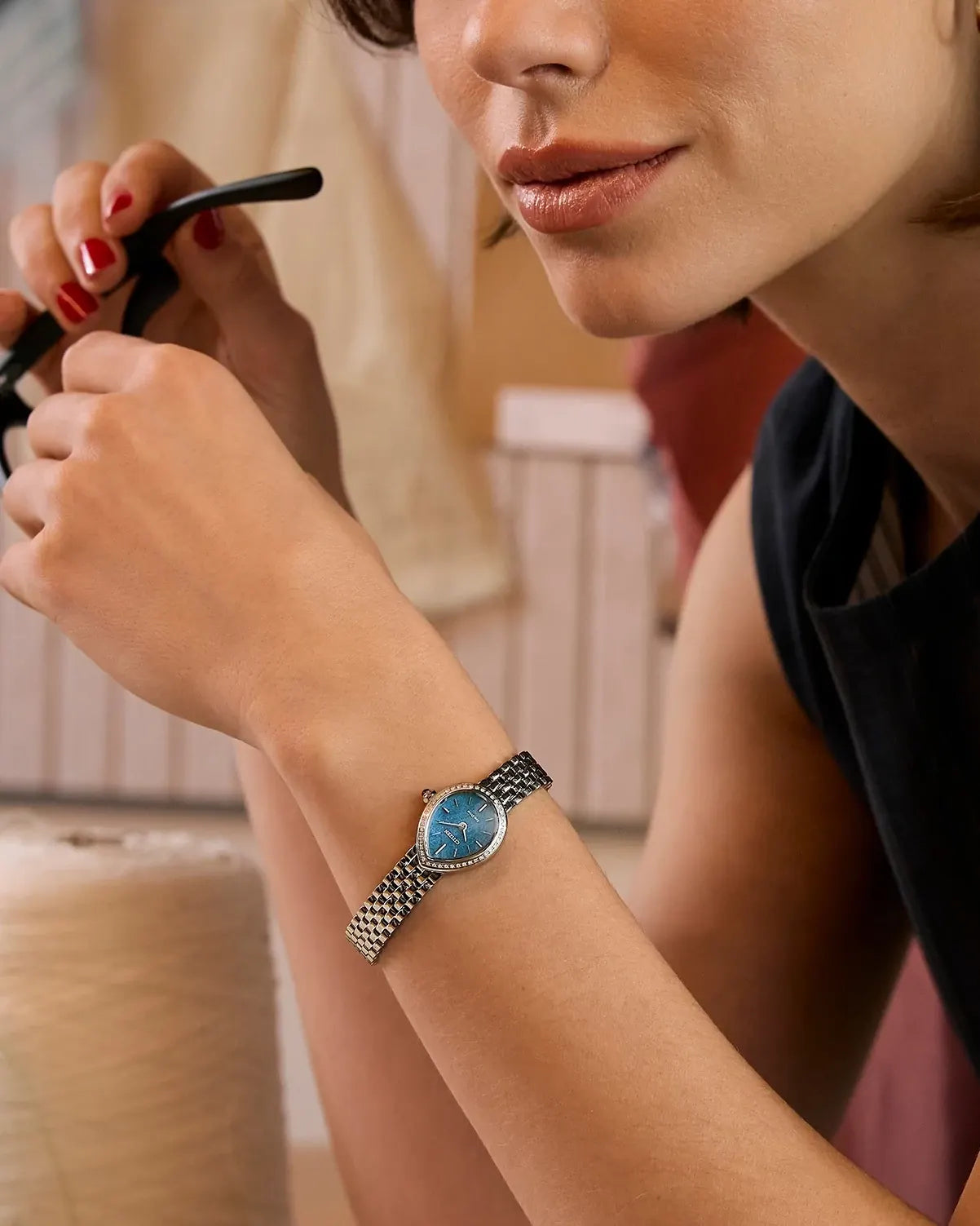 L Rainell Light Blue | 20mm, Stainless Steel