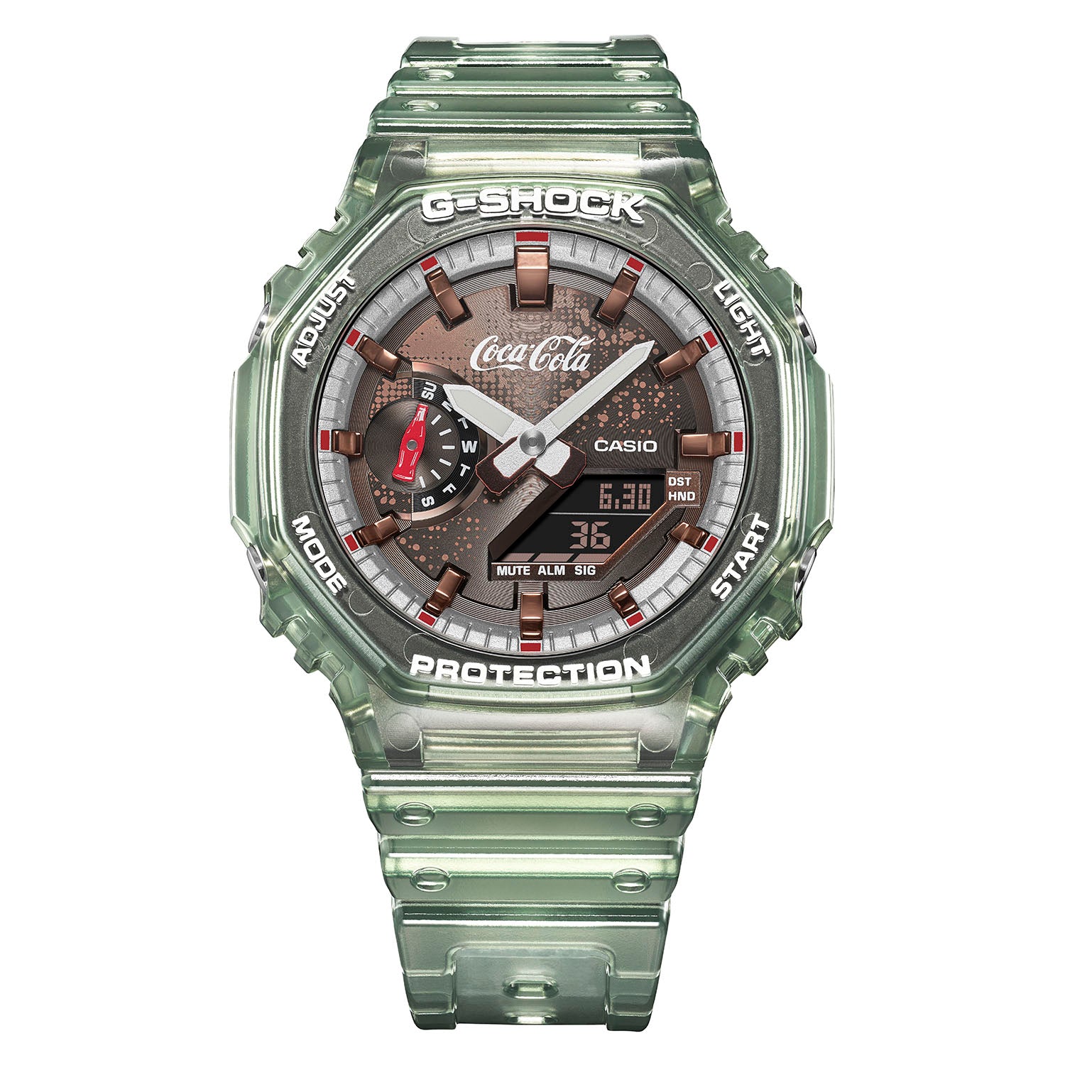 G-SHOCK × Coca-Cola GA-2100CC-3AJR GA2100CC-3A Coca-Cola® | Carbon, 48mm