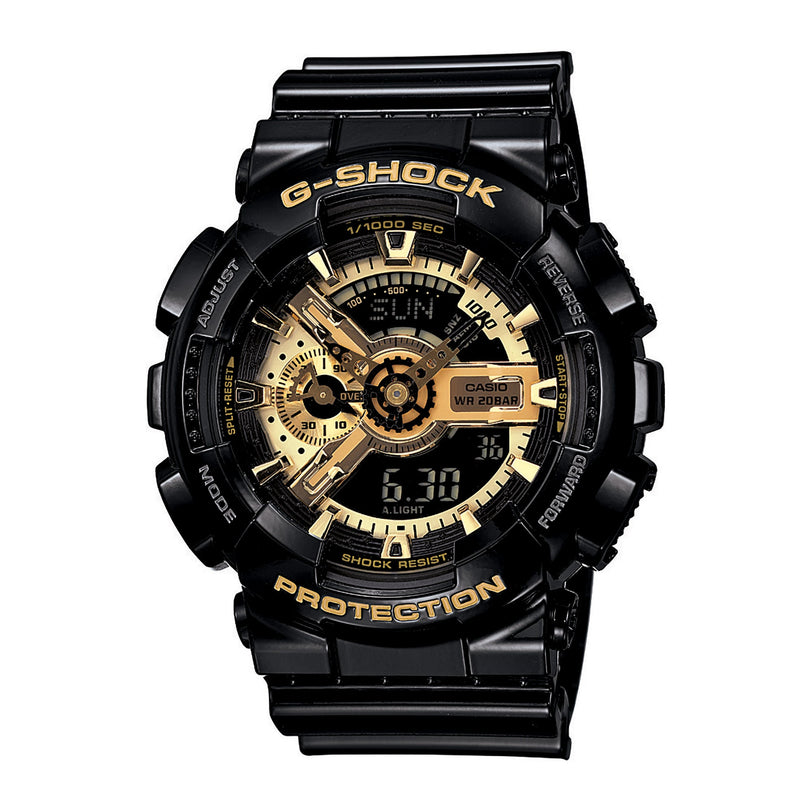 GA-110GB-1A Quartz Icon Resin Black