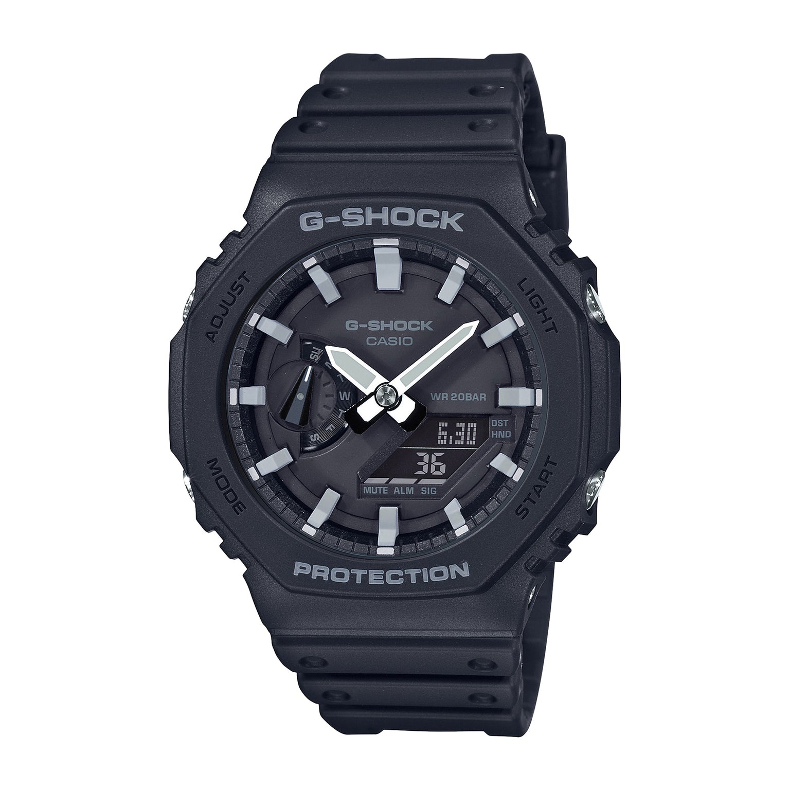 GA-2100-1A Quartz Icon Resin Black