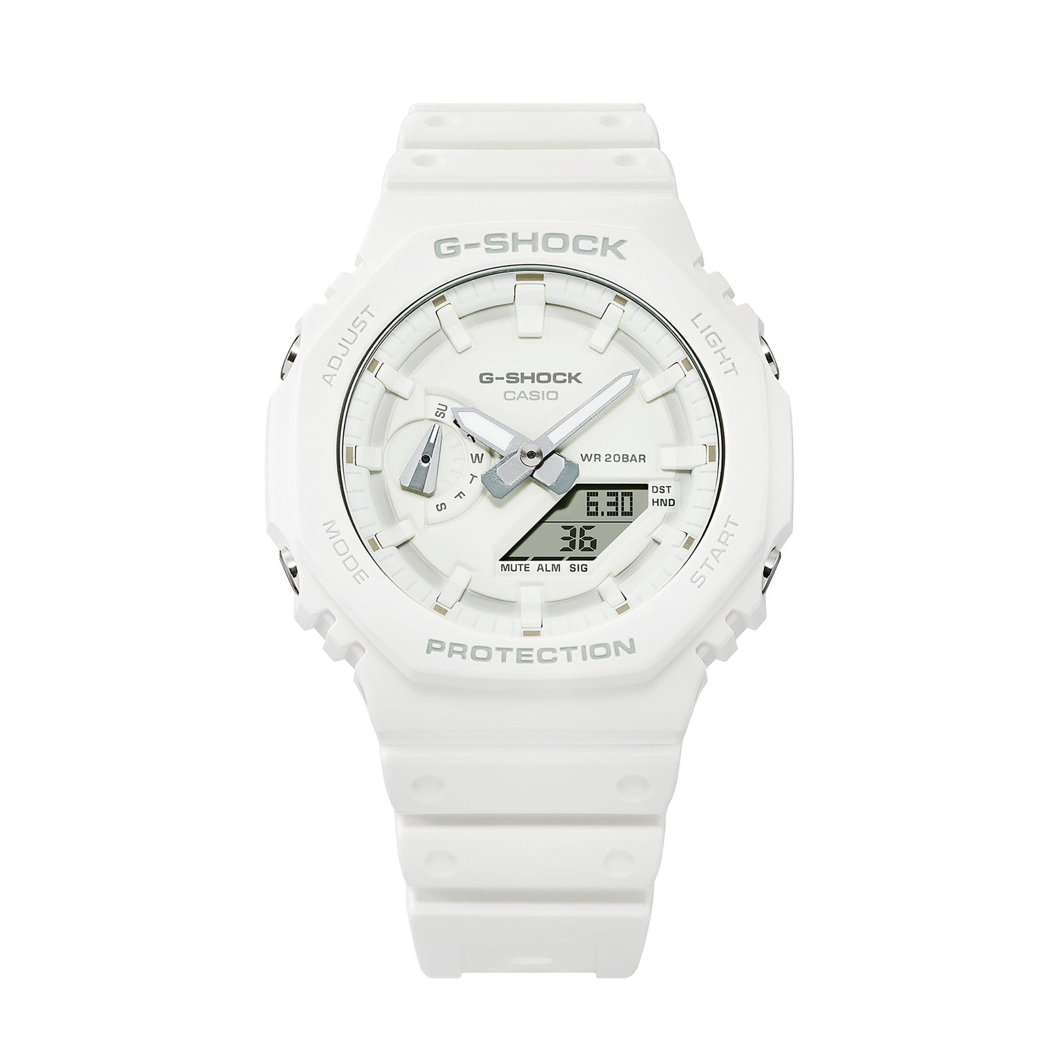 GA-2100-7A7 Quartz Icon Resin White