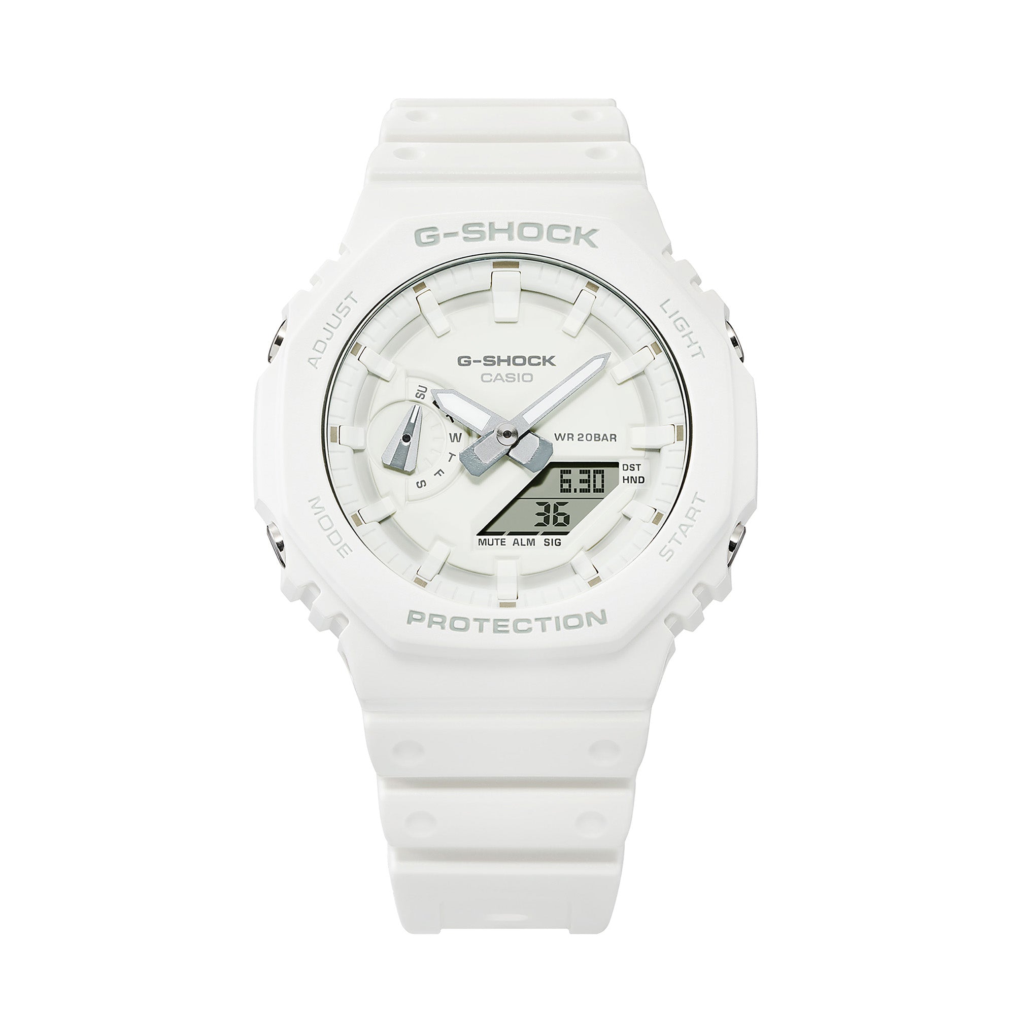 GA-2100-7A7 Quartz Icon Resin White