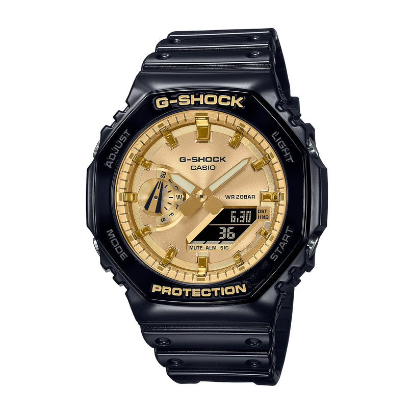 GA-2100GB-1A Quartz G Steel Resin Black