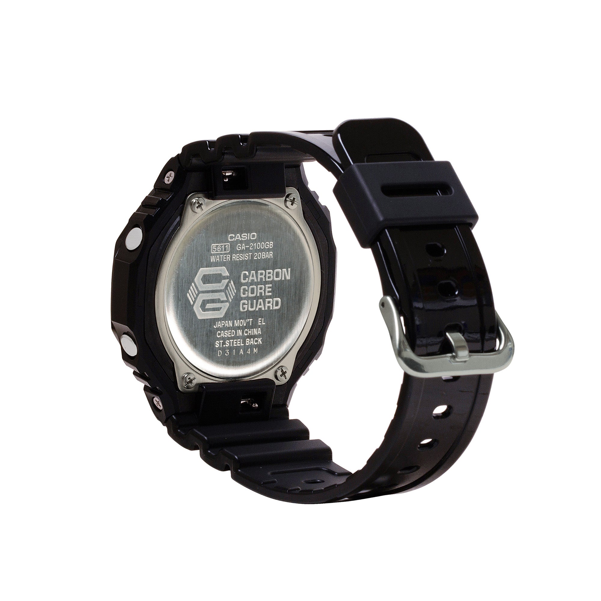 GA-2100GB-1A Quartz G Steel Resin Black
