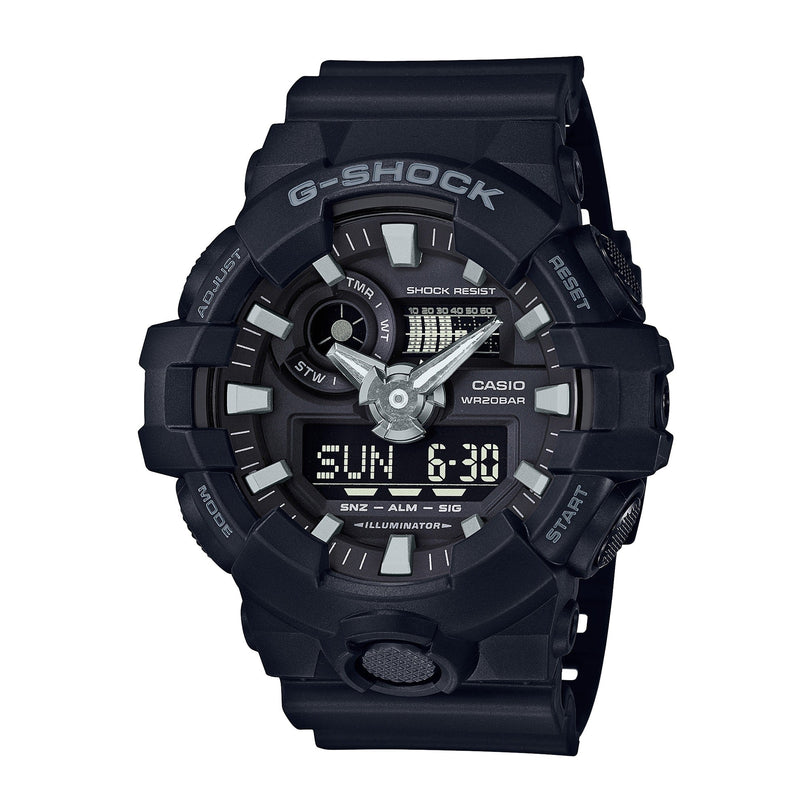GA-700-1B Quartz Icon Resin Black