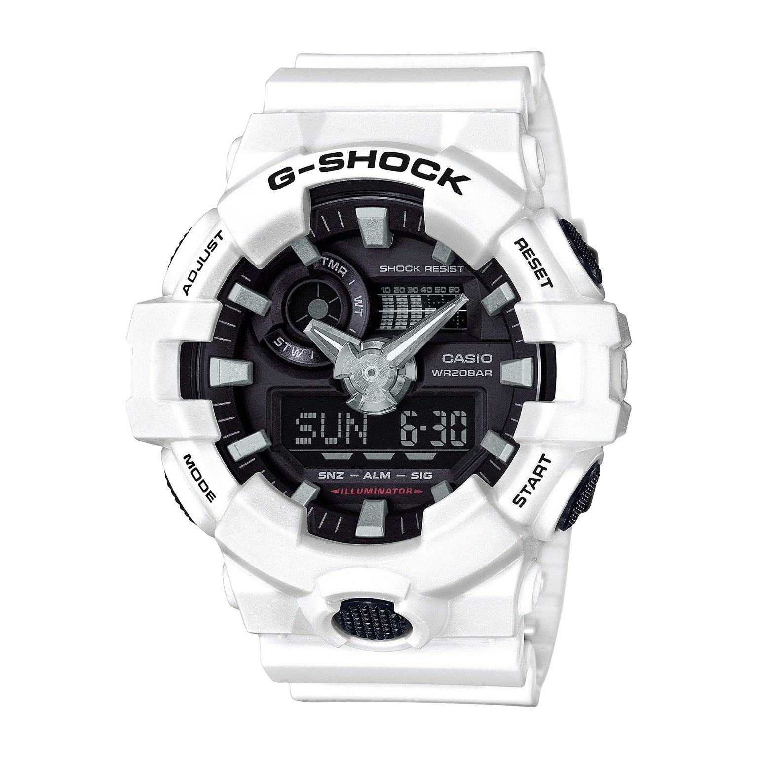 GA-700-7A Quartz Icon Resin White