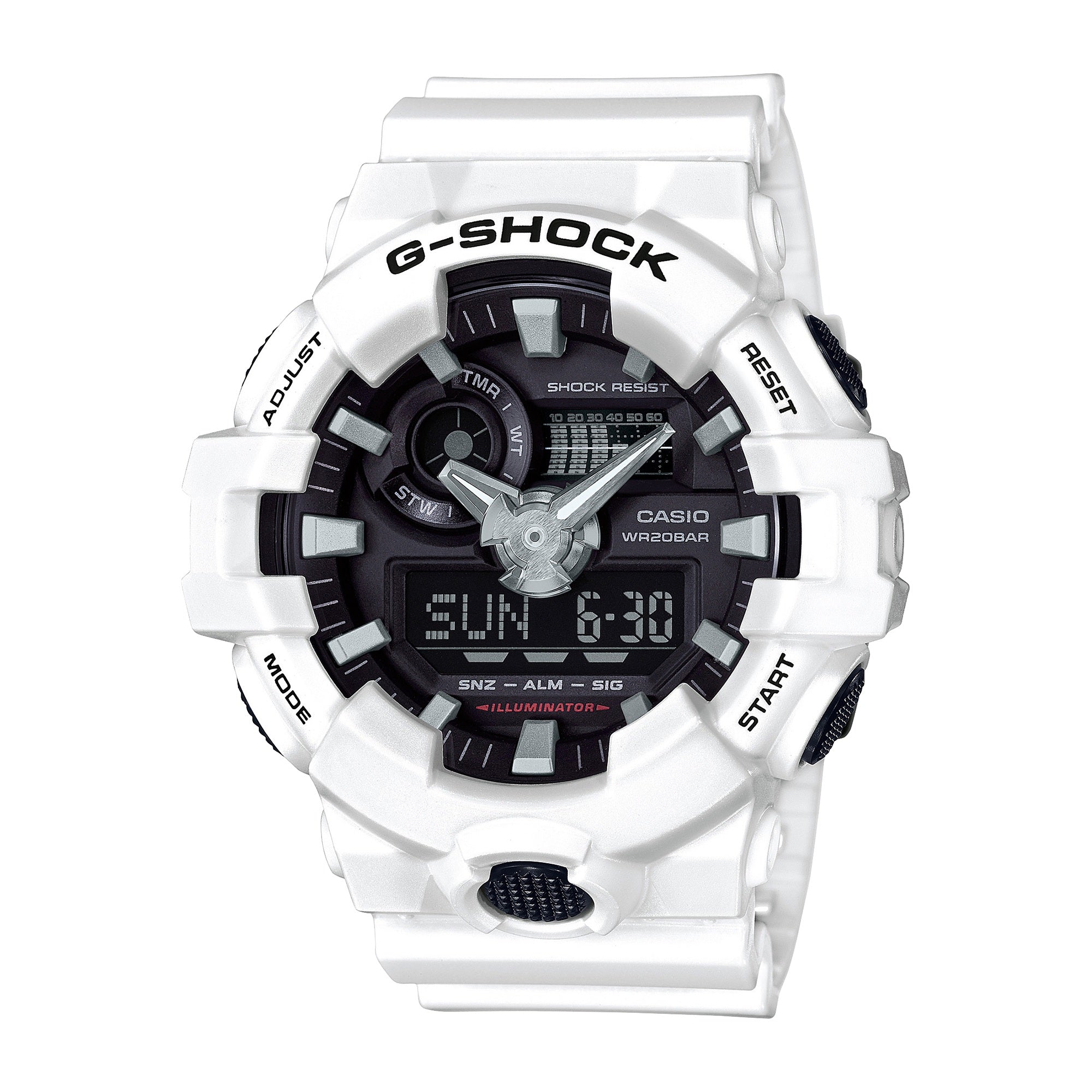 GA-700-7A Quartz Icon Resin White
