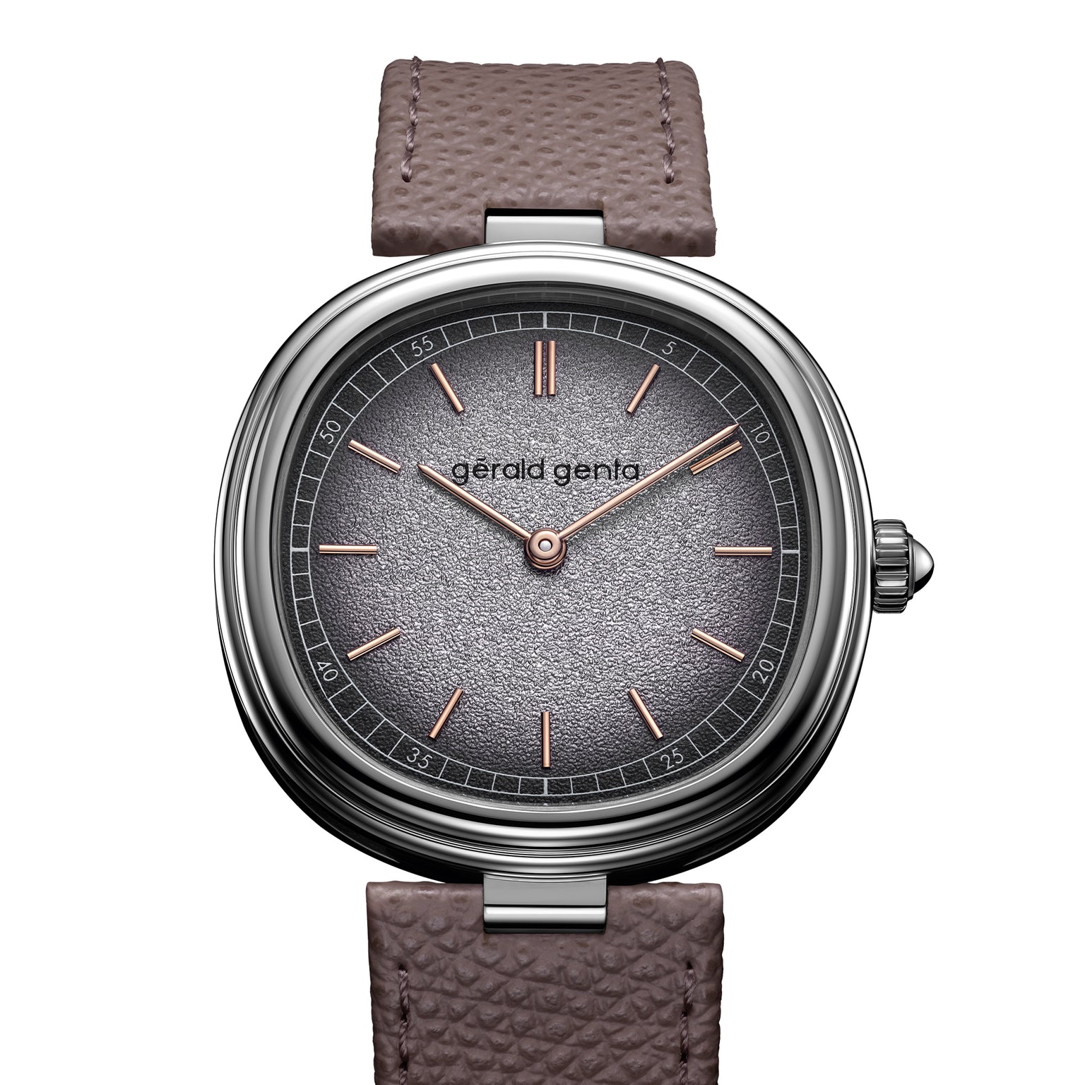 Geneva Time Only Grafite | 38mm, White gold