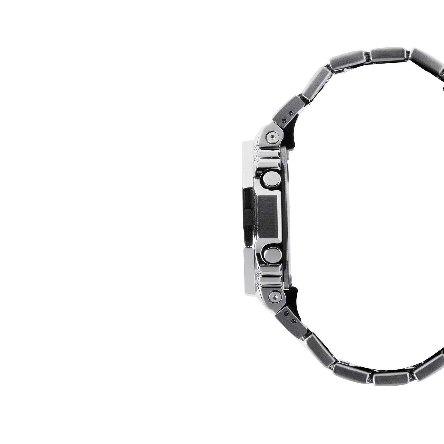 GM-2110D-7A Quartz G Steel Stainless Steel / Resin Silver