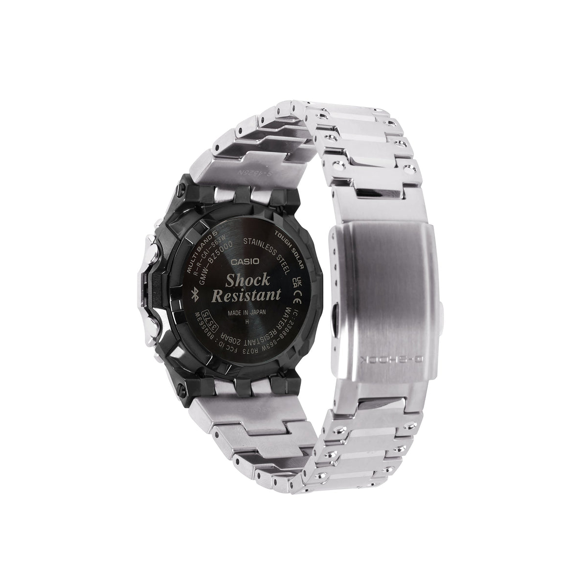 G-Shock GMW-BZ5000D-1 Solar Premium Metal Stainless Steel Silver