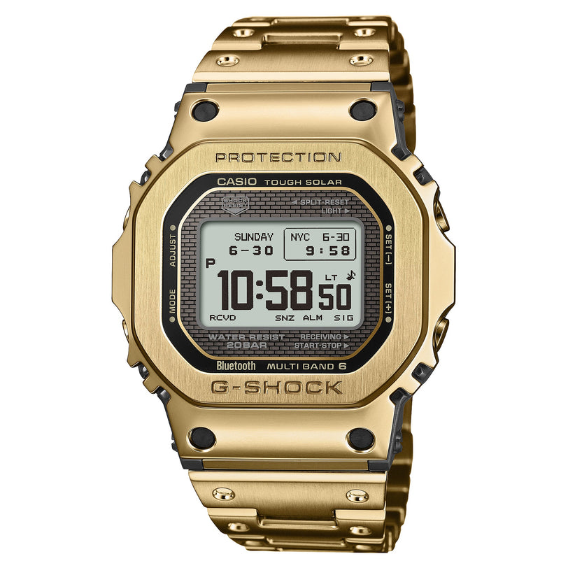 GMW-BZ5000GD-9 Solar Premium Metal Stainless Steel Gold