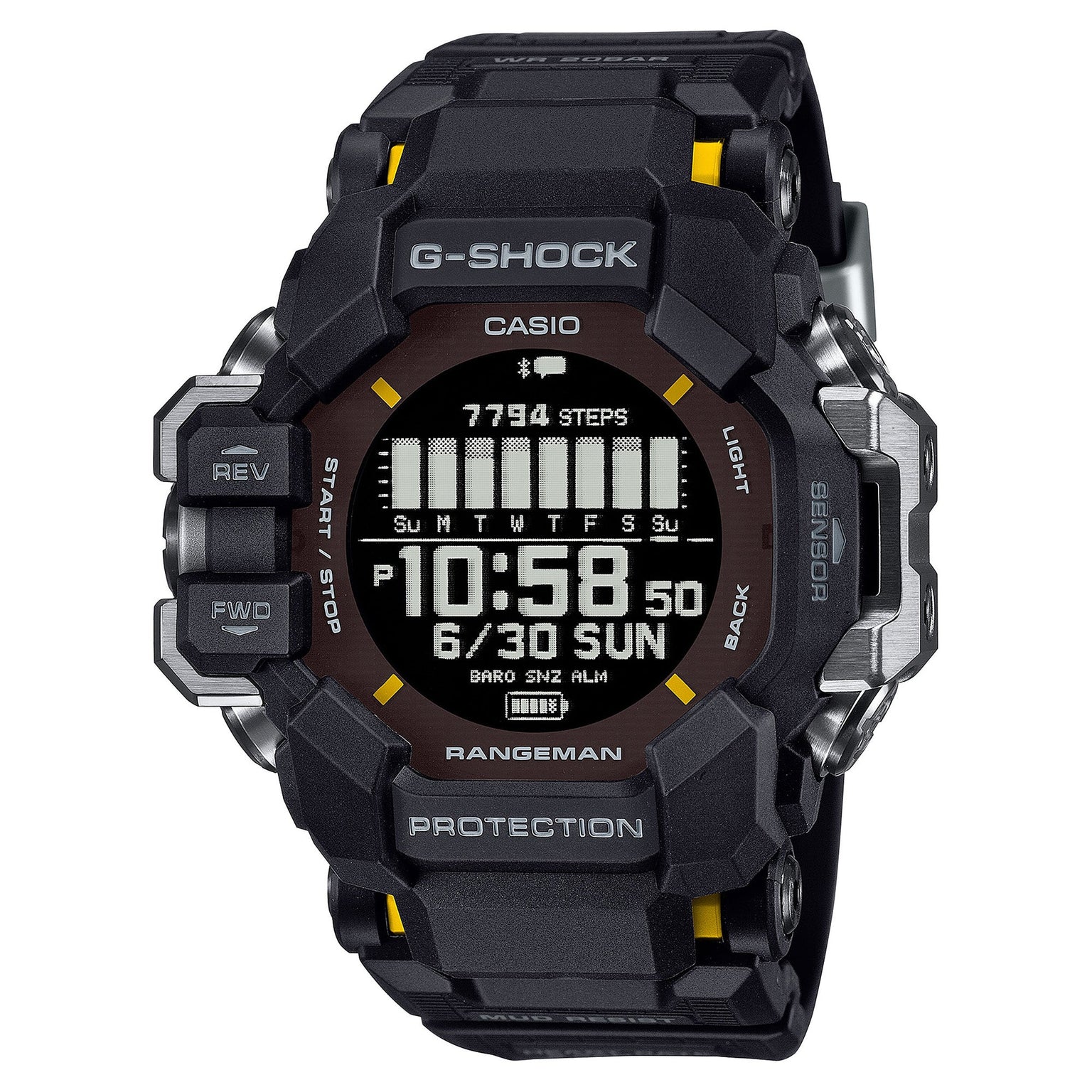 GPR-H1000-1 Solar Master of G Rangeman Resin Black