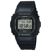 GW-5000U-1 Solar Icon Steel / Resin Black | 48.5mm, Steel & Rubber Coating, Resin, Grey Dial