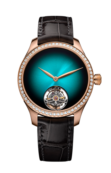 Endeavour Tourbillon Blue Lagoon Diamond Bezel