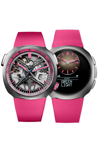 H. Moser & Cie Streamliner Alpine Drivers Pink Edition