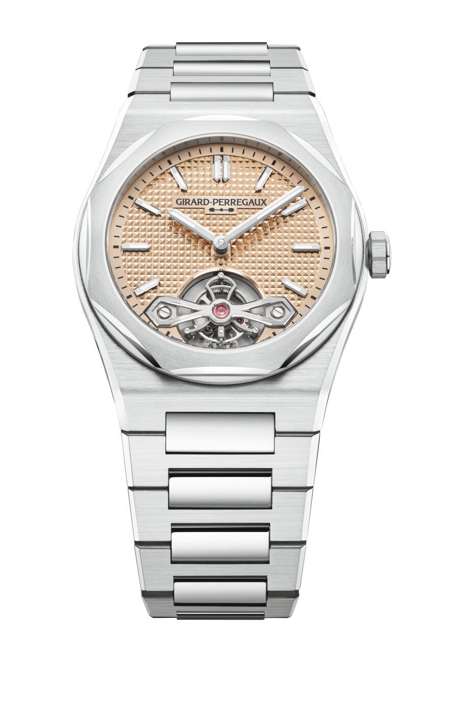 Laureato Fifty Tourbillon Micro-Rotor Rose Gold | 39mm, Steel, Men's Watch