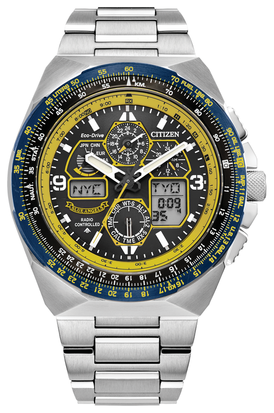 Citizen Skyhawk Steel 46 mm Eco Drive