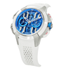 Epic X Chrono | Titanium Satined Case, 44mm, Rubber Strap