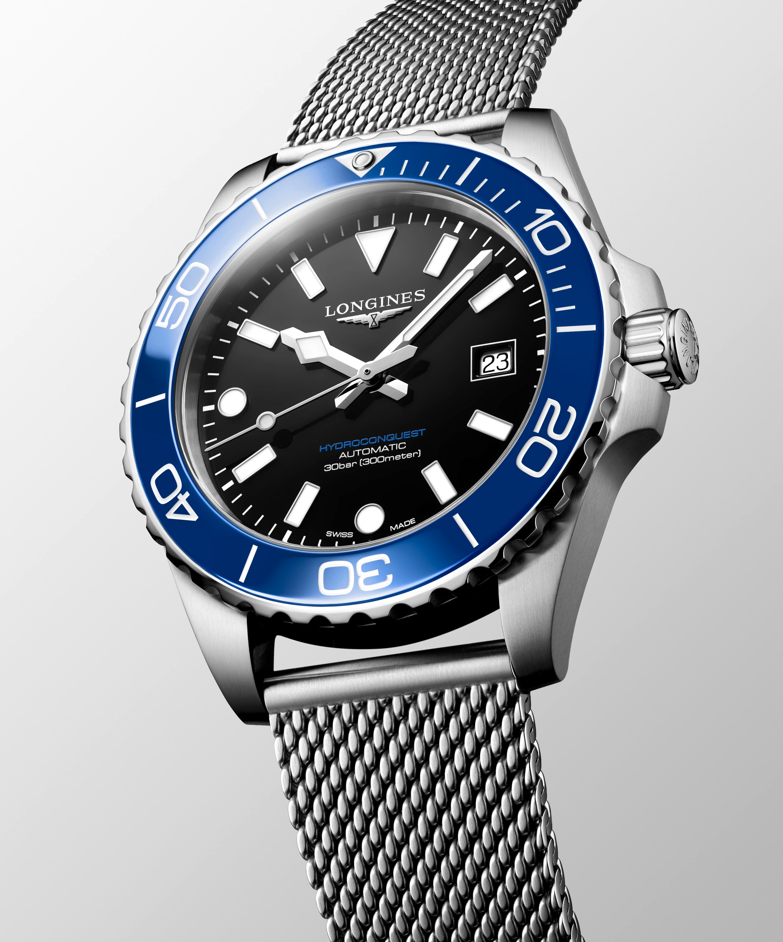 Longines Hydroconquest 42 42mm Steel Black