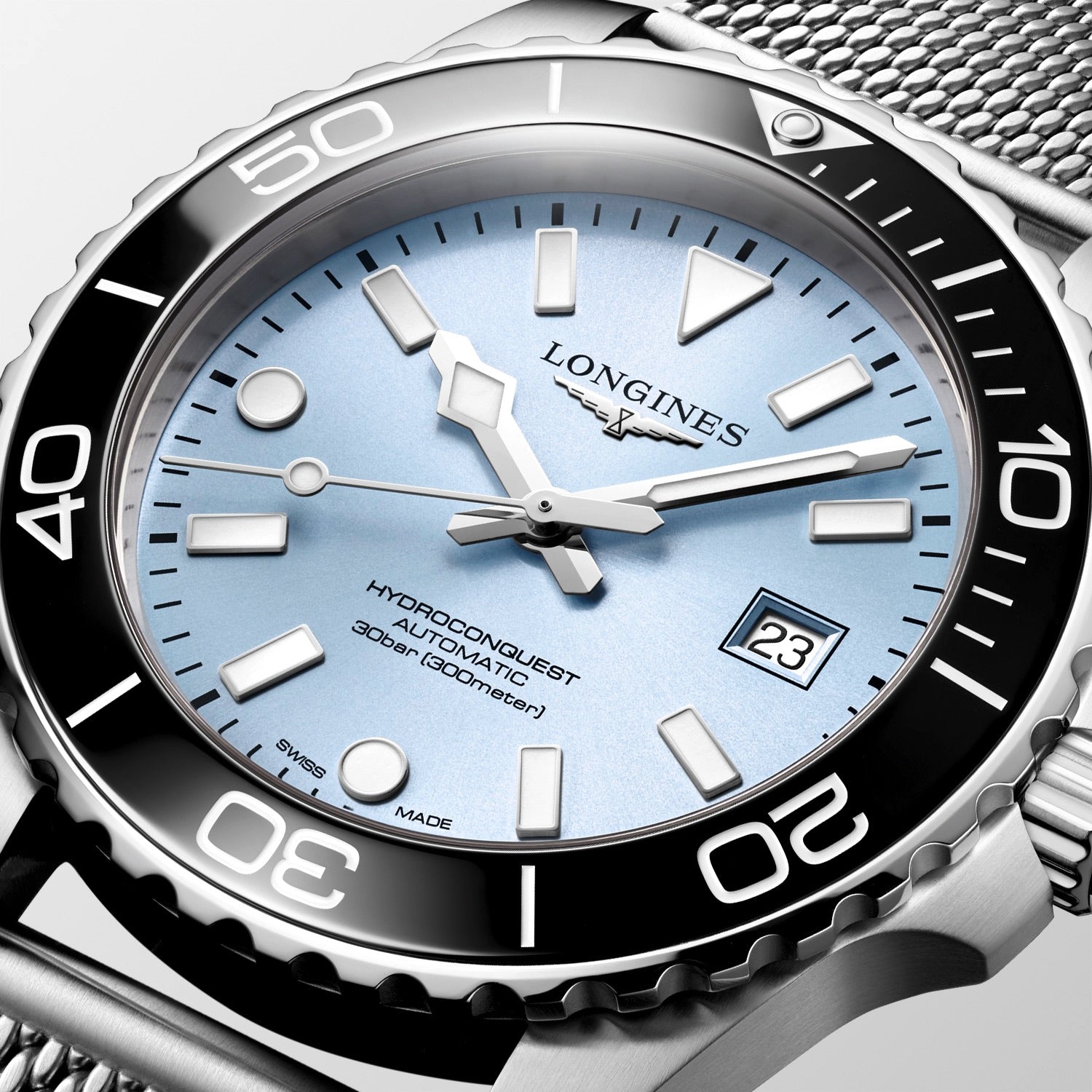 Longines Hydroconquest 42 42mm Steel Ice Blue