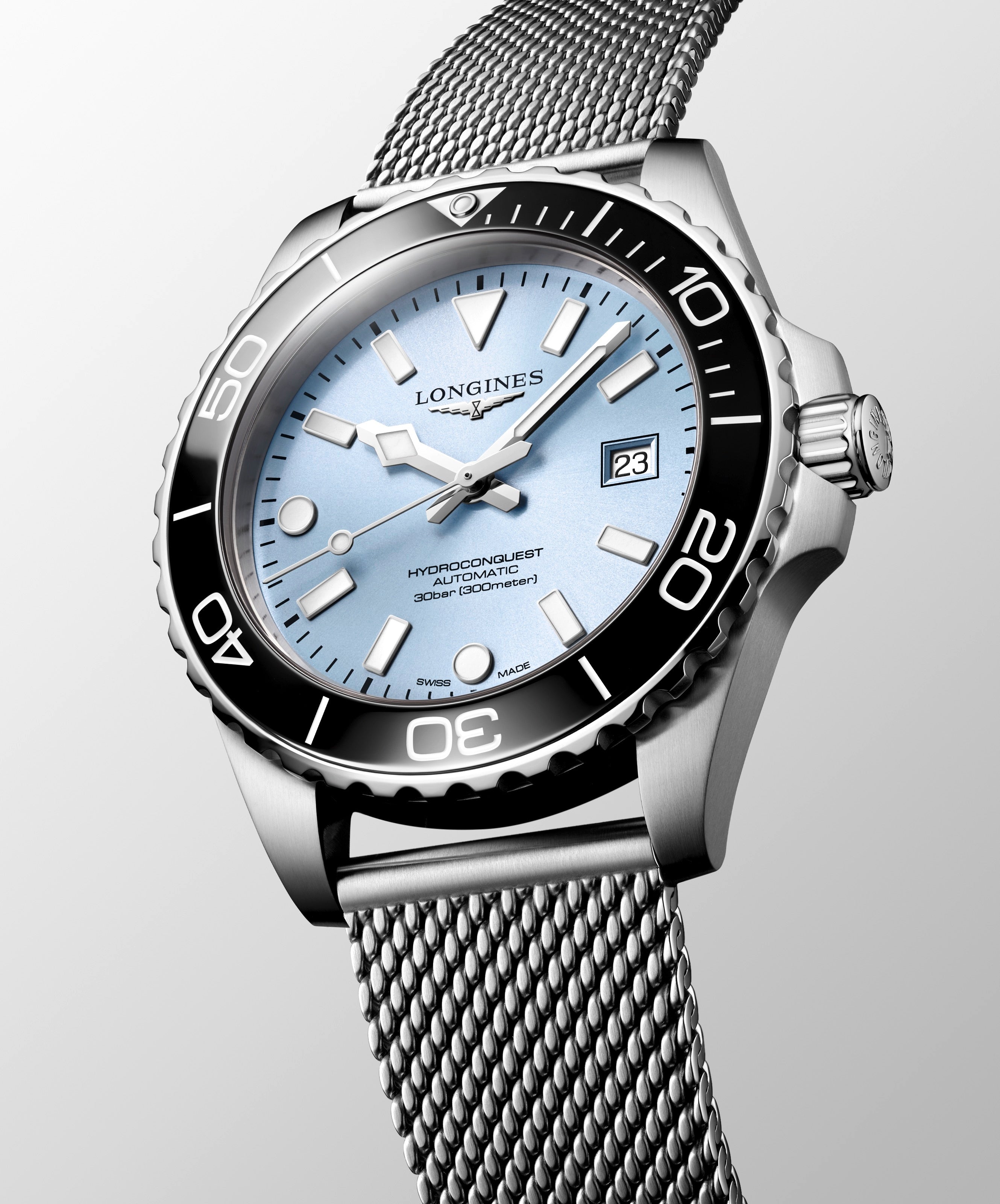Longines Hydroconquest 42 42mm Steel Ice Blue