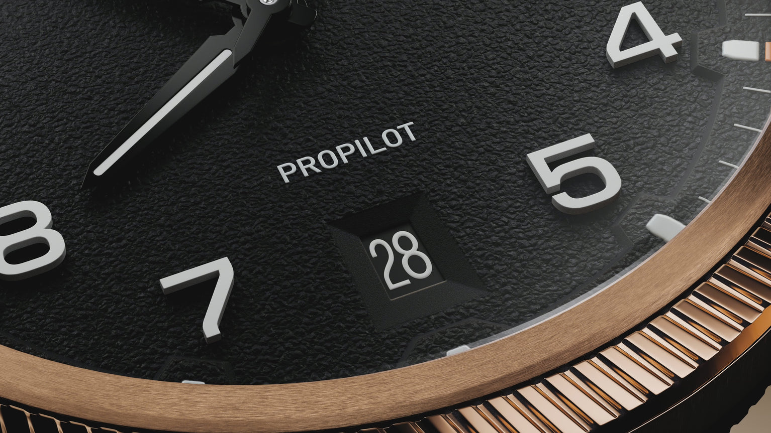 Propilot Bronze | 41mm, Bronze Case, Stainless Steel Back