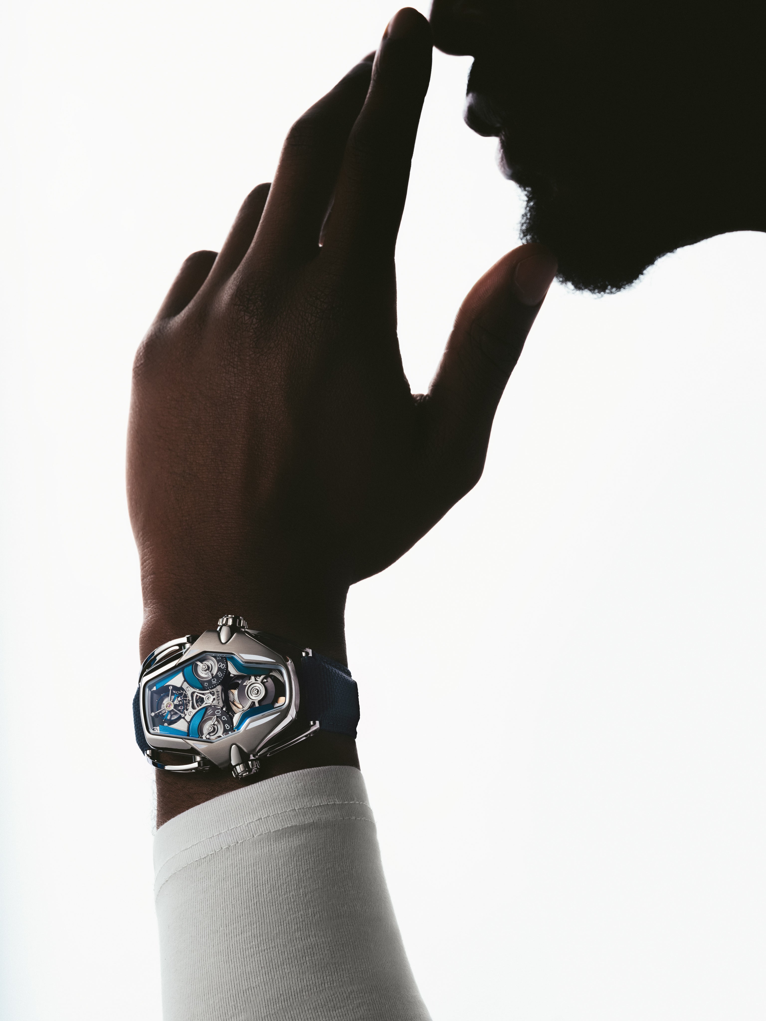 HM12 Guardian | 49mm, Blue, Mens Watch