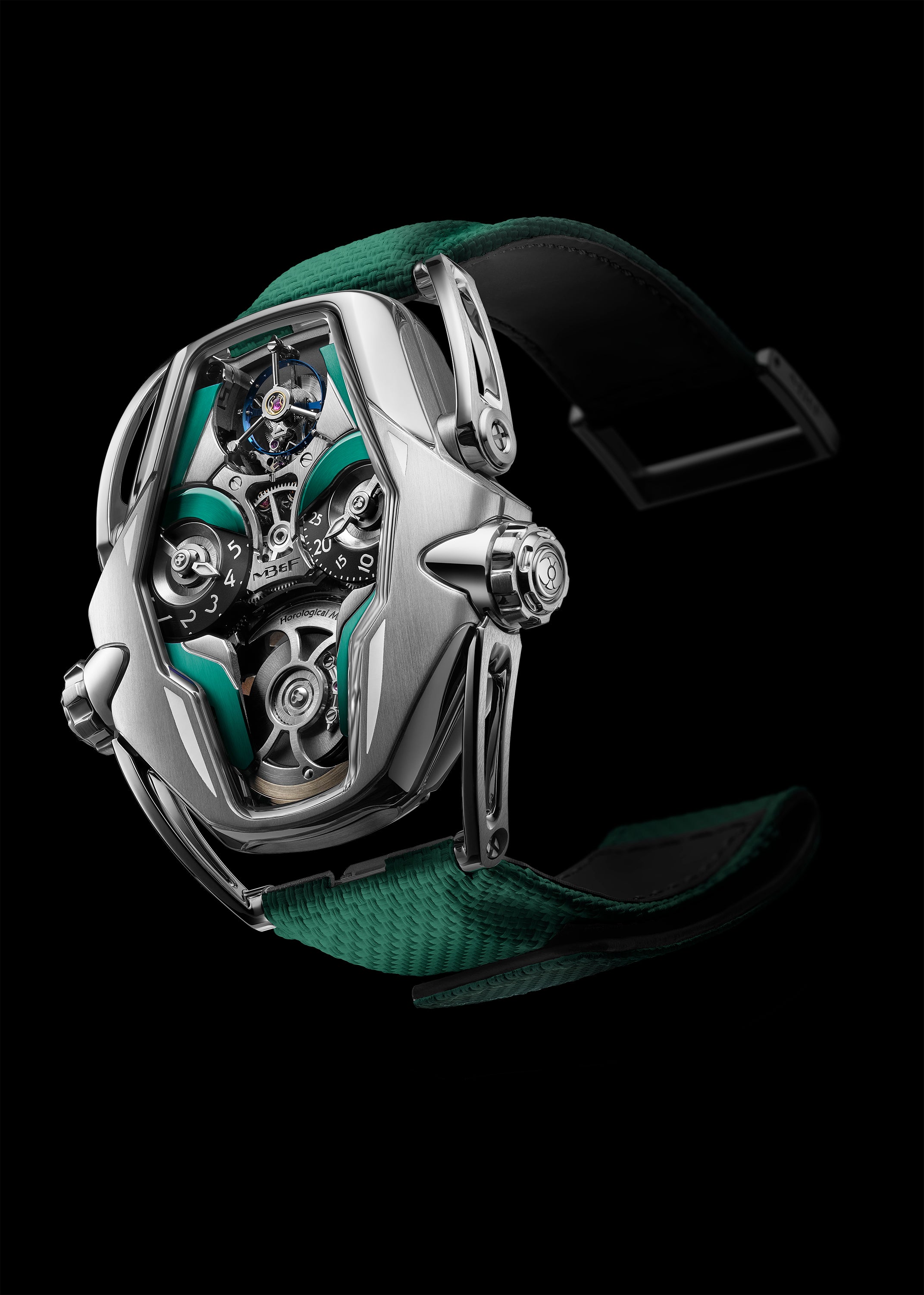 HM12 Guardian | 49mm, Green, Mens Watch