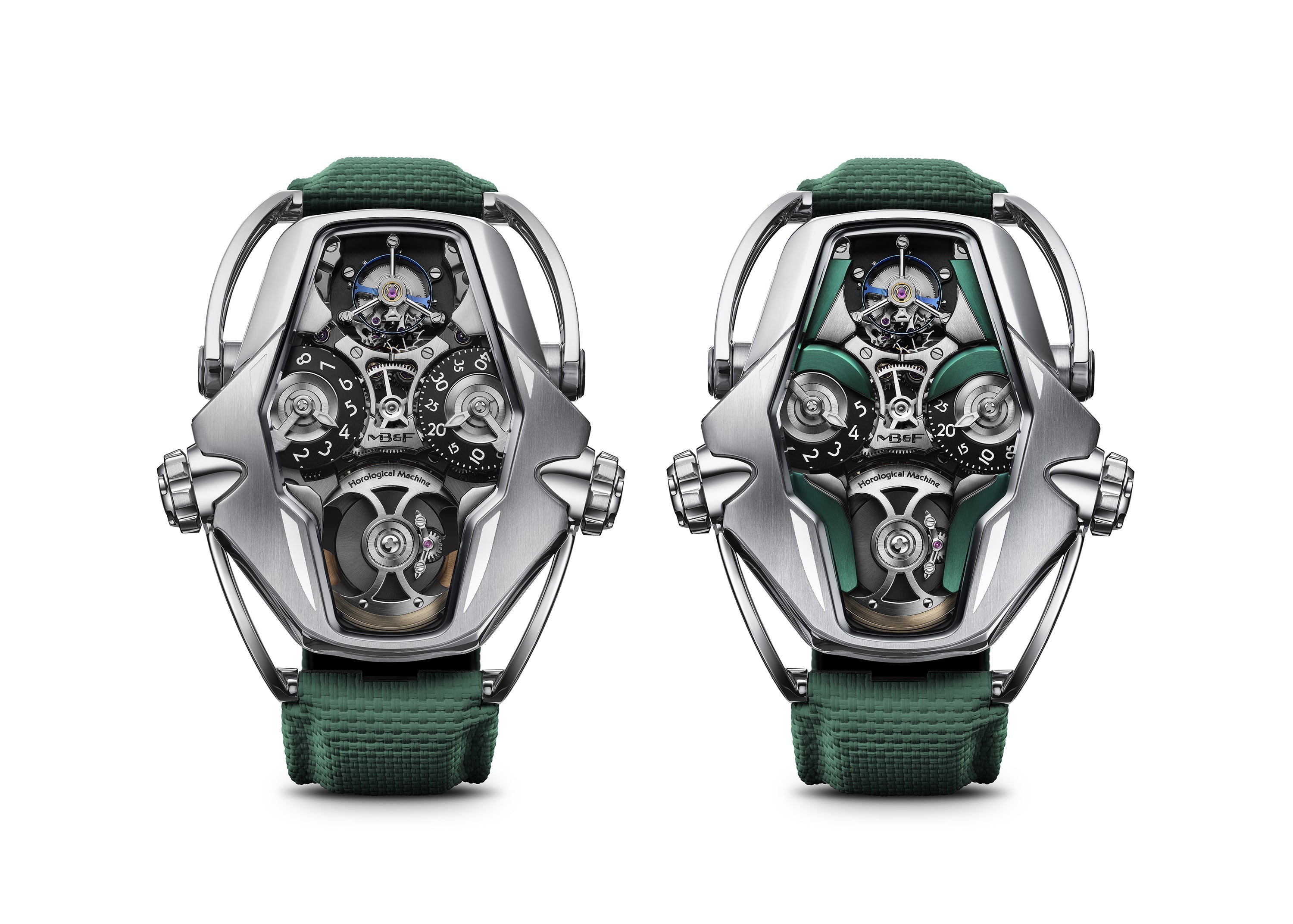HM12 Guardian | 49mm, Green, Mens Watch