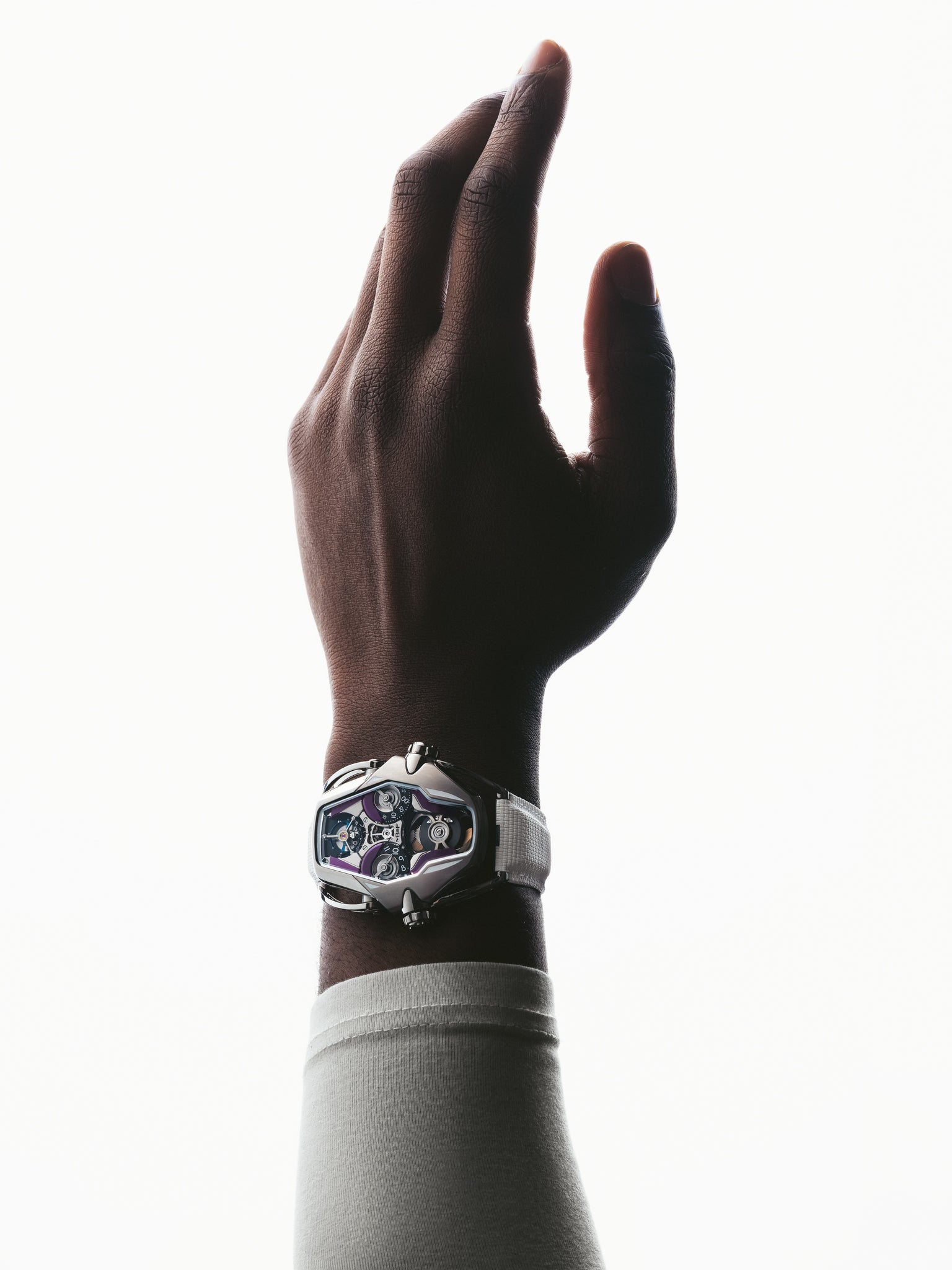 HM12 Guardian | 49mm, Purple, Mens Watch