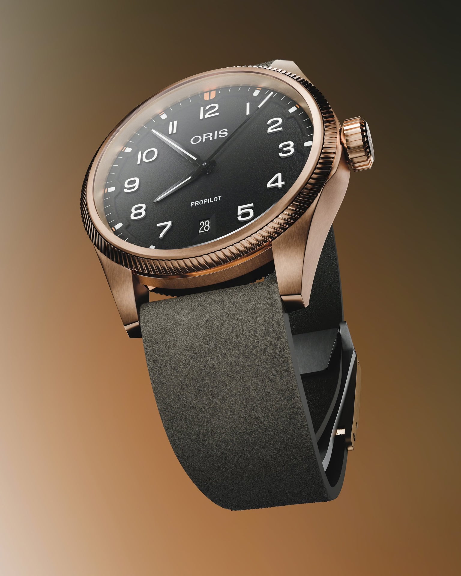 Propilot Bronze | 41mm, Bronze Case, Stainless Steel Back