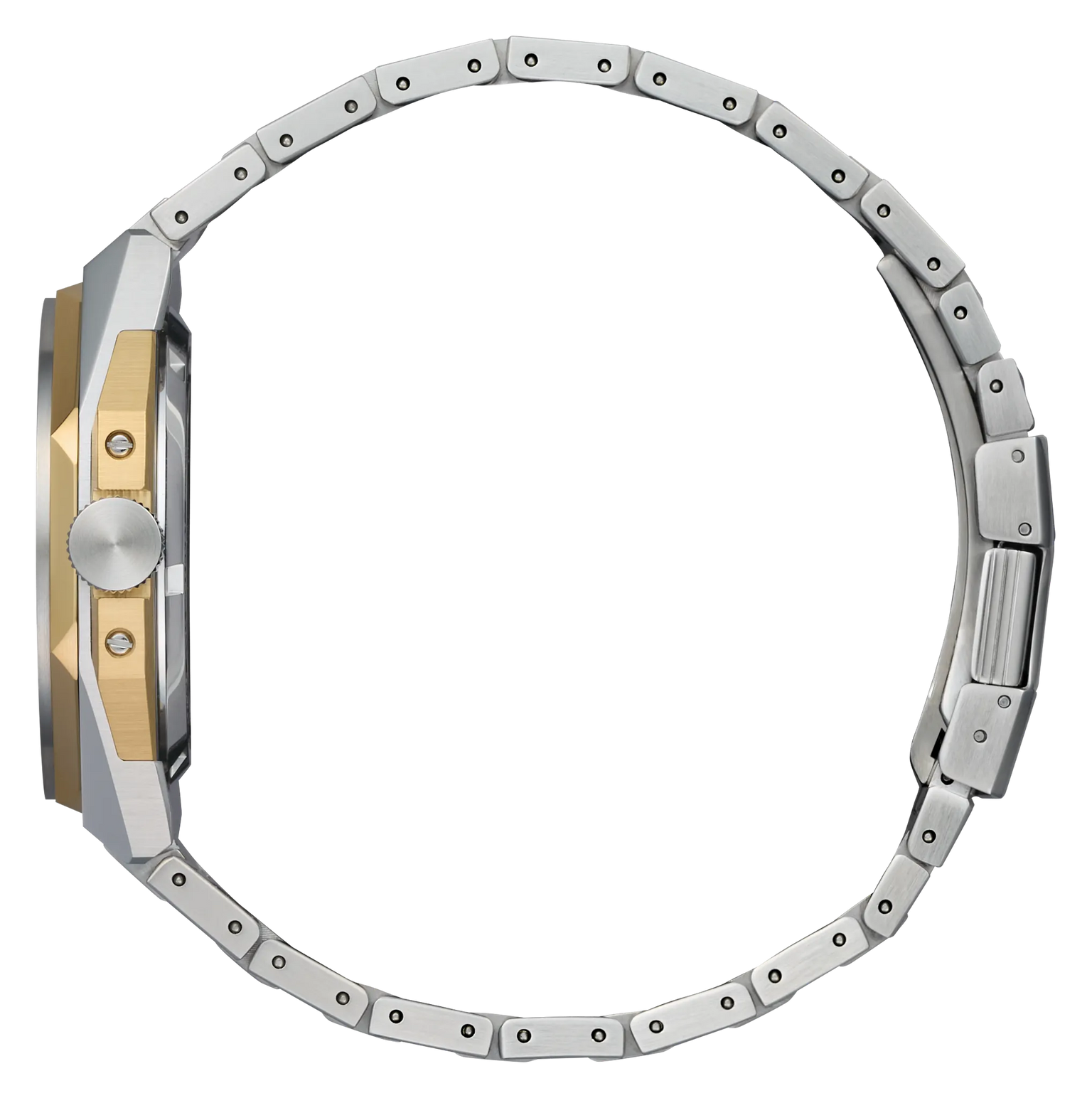 Series8 White | 39mm, Two-Tone Stainless Steel